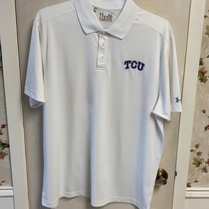 TCU Under Armour men’s polo